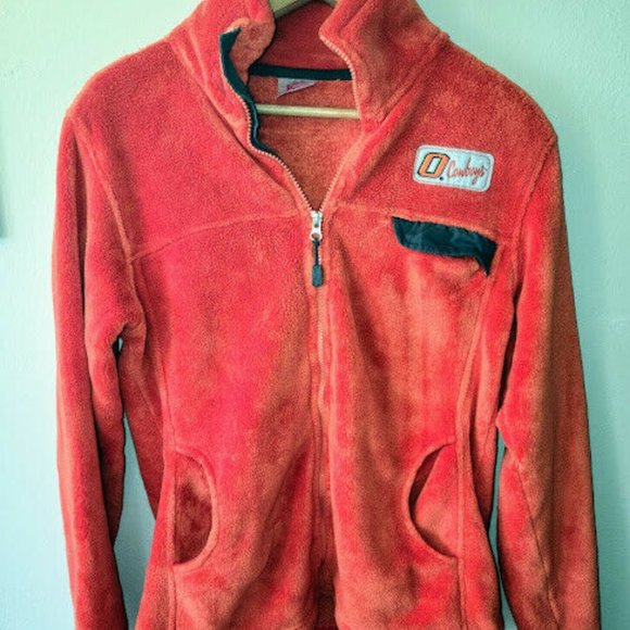 KA Knights Jackets & Blazers - Oklahoma State Cowboys OSU Full Zip Jacket KA Knights Apparel Faux Fur Size L